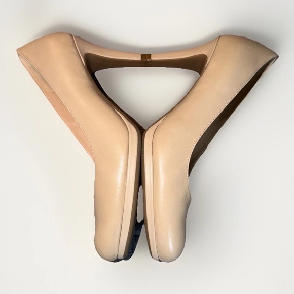 Naturalizer Womens Michelle Taupe Leather Pumps Shoes US Size 6.5 M, EU 36.5 - Picture 5 of 10